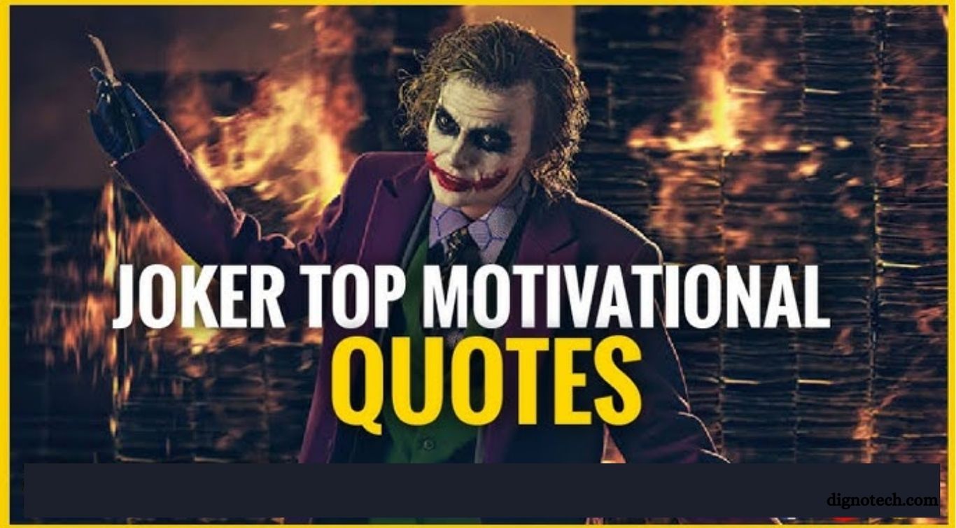 Joker Motivational Quotes