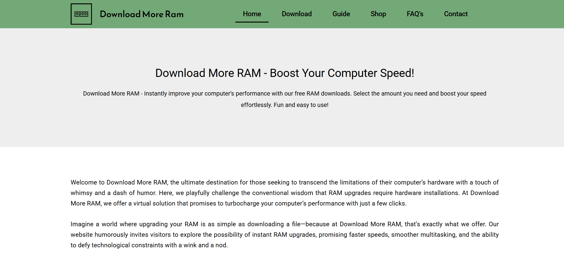 Does This Site Truly Boost RAM Without Hardware