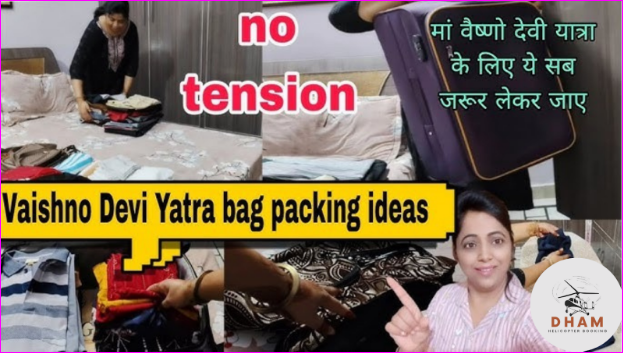 Luggage Rules and Smart Packing Tips for Vaishno Devi Helicopter Booking in Advance During Navratri